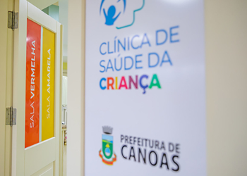 Prefeitura de Canoas ampliou atendimento pediátrico com inauguração da Clínica da Criança — Foto: Vinicius Thormann