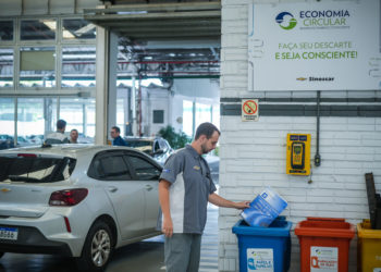 Sinoscar recebe reconhecimento da GM por projeto de ESG —Foto: Jefferson Bernardes/ Agência Preview
