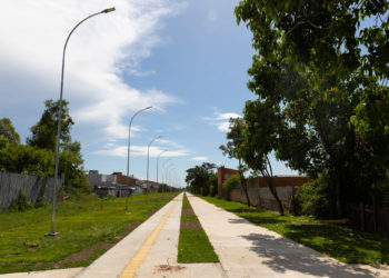 Trabalhos, que estavam paralisados desde fevereiro, devem ser concluídos em 45 dias — Foto: Gustavo Garbino/PMC