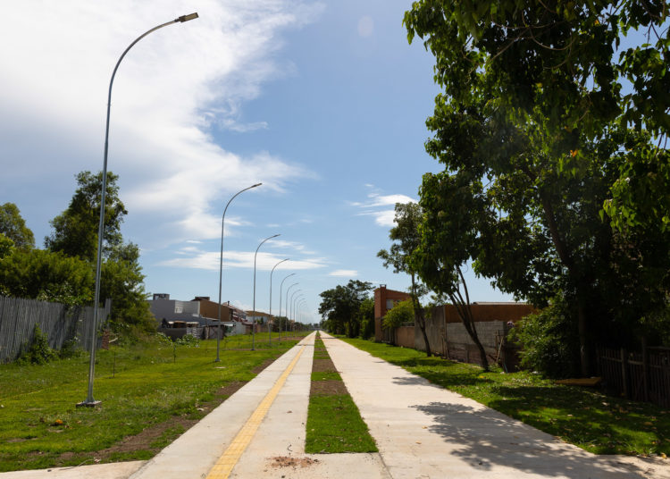 Trabalhos, que estavam paralisados desde fevereiro, devem ser concluídos em 45 dias — Foto: Gustavo Garbino/PMC